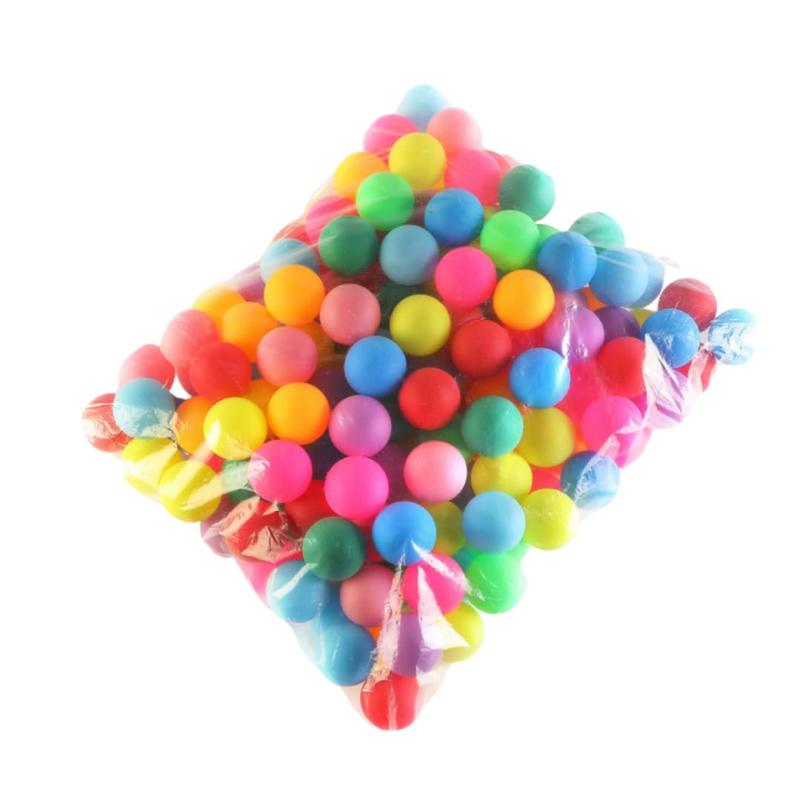 ピンポン玉 卓球 ボール カラフル カラーボール くじ引き ビンゴ 娯楽 プラスチック 50個セット 90日 ..
