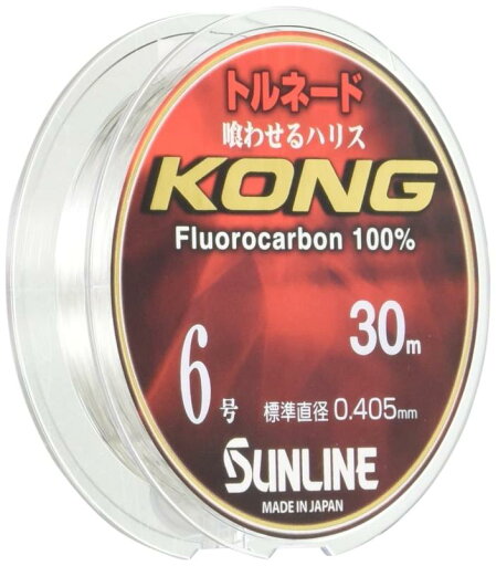 サンライン(SUNLINE) ハリス トルネード KONG フロロカーボン ナチュラルクリア サンライン(SUNLINE) ハリス トルネード KONG フロロカーボン ナチュラルクリア