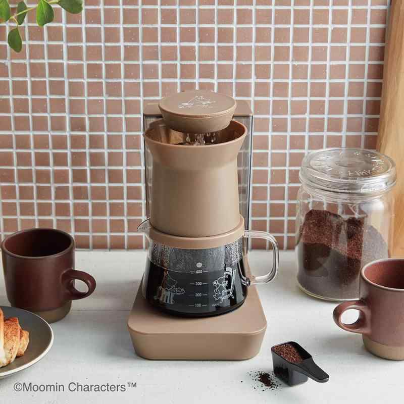 レコルト レインドリップコーヒーメーカー ムーミン RDC-1 recolte Rain Drip Coffee Maker MOOMIN（ブラウン）