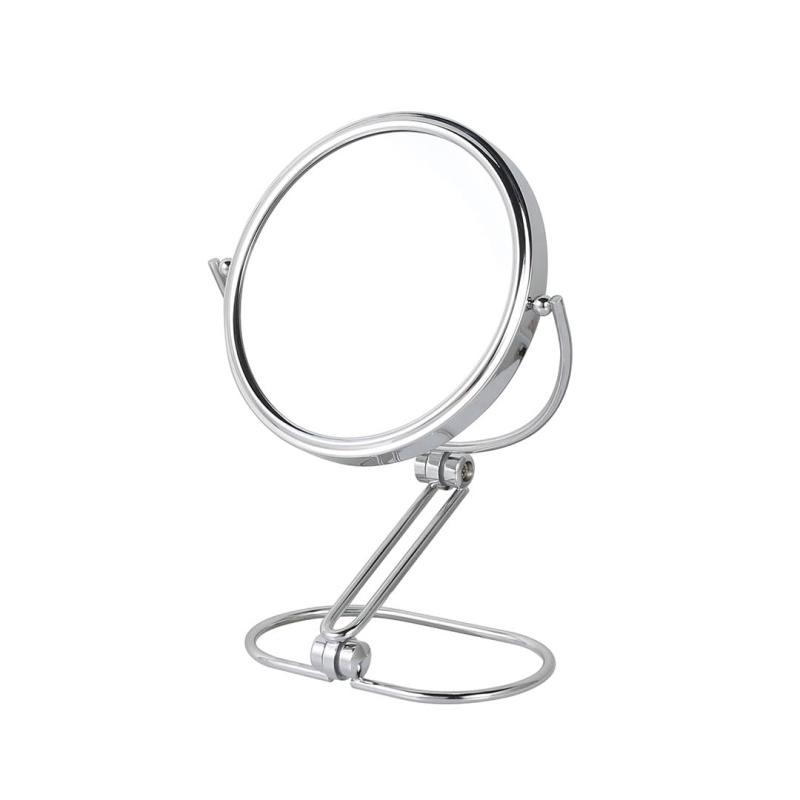 ダルトン(Dulton) 鏡 スウィング スタンドミラー ミラー直径170mm アーム長さ140mm 片面3倍鏡 SWING STAND MIRROR G755-904 シルバー