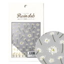 【レジンクラブ】 UVレジン用シールパーツ 彼岸花 白 【両面】 RC-LIL-103(3)