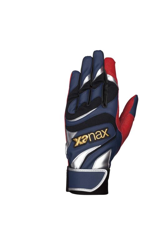 XANAX(ザナックス) 野球 バッティンググローブ 両手用 BBG-87 シープ素材 高校野球対応