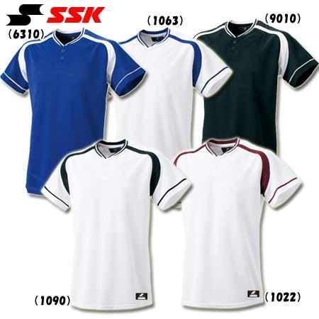 [エスエスケイ] ベースボールウェア 2ボタンプレゲームシャツ [メンズ] BW2200