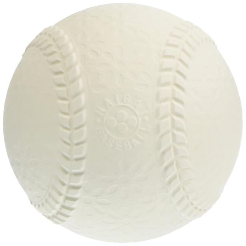 抗菌抗ウィルス対応 内外ゴム(NAIGAI) 軟式 練習球 2球入り ナイガイベースボール プラクティス ホワイト