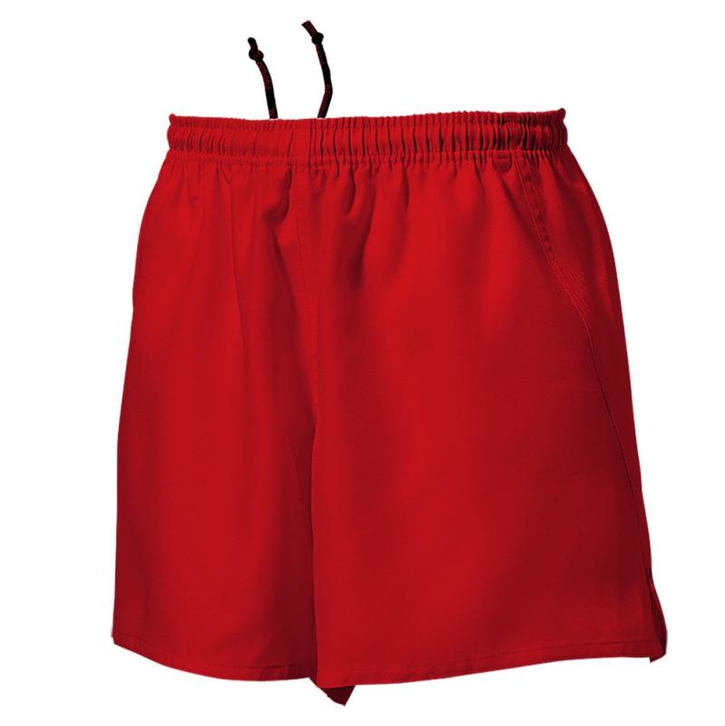 wundou(ウンドウ) ラグビーパンツ 吸汗 速乾 レッド P3580-11 レッド