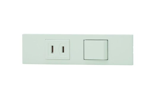 神保電器/KAGラインアップ 3路スイッチ+コンセントセット ピュアホワイト(PW) KAG2515 神保電器/KAGラインアップ 3路スイッチ+コンセントセット ピュアホワイト(PW) KAG2515