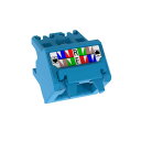 パンドウイットコーポレーション Mini-Com UTP TX-6A モジュラージャック用 上下45 度キャップ 10個入 CJUDCAPBU-X
