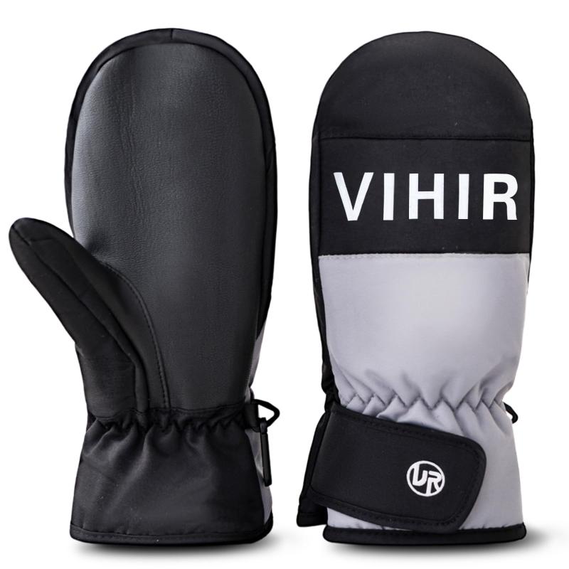 Vihir スキーグローブ 子ども用 暖かい厚手 雪遊び ス