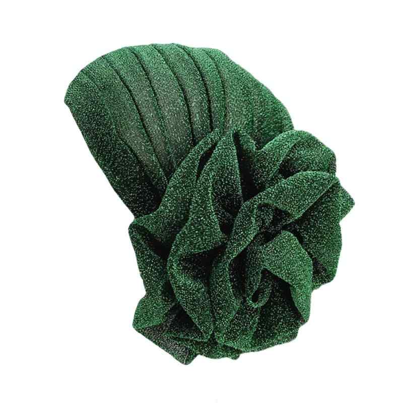 [Xiang Ru] 全10色 抗がん剤 ケア帽子 ターバンキャップ 帽子 レディース 無地 花 オシャレ 春夏秋冬 ..