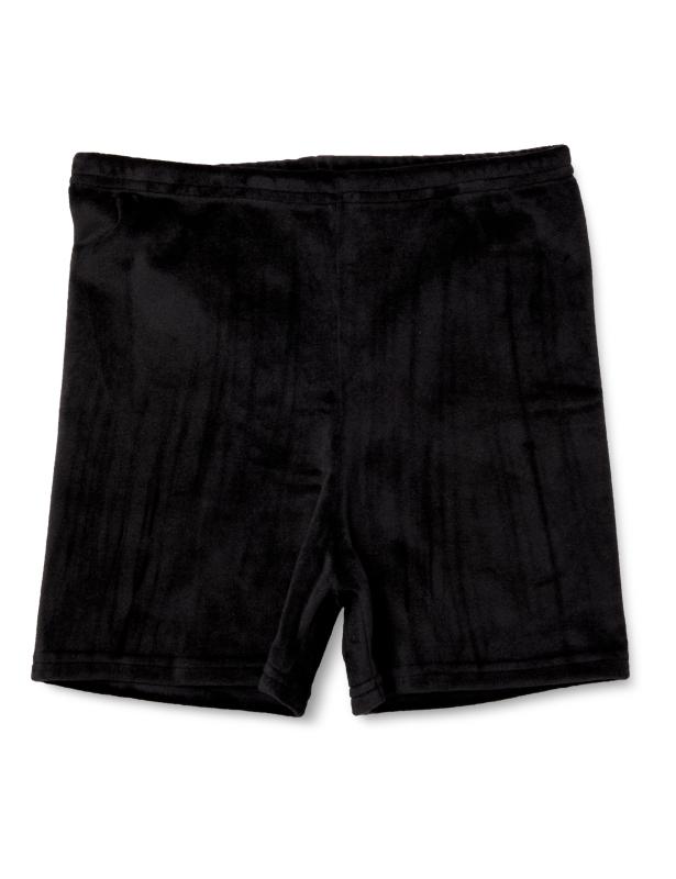 [オカモト] くろぱん 毛布パンツ 両面起毛 スパッツ ひざ上20cm丈 レディース 3倍あったか 防寒 スクー..