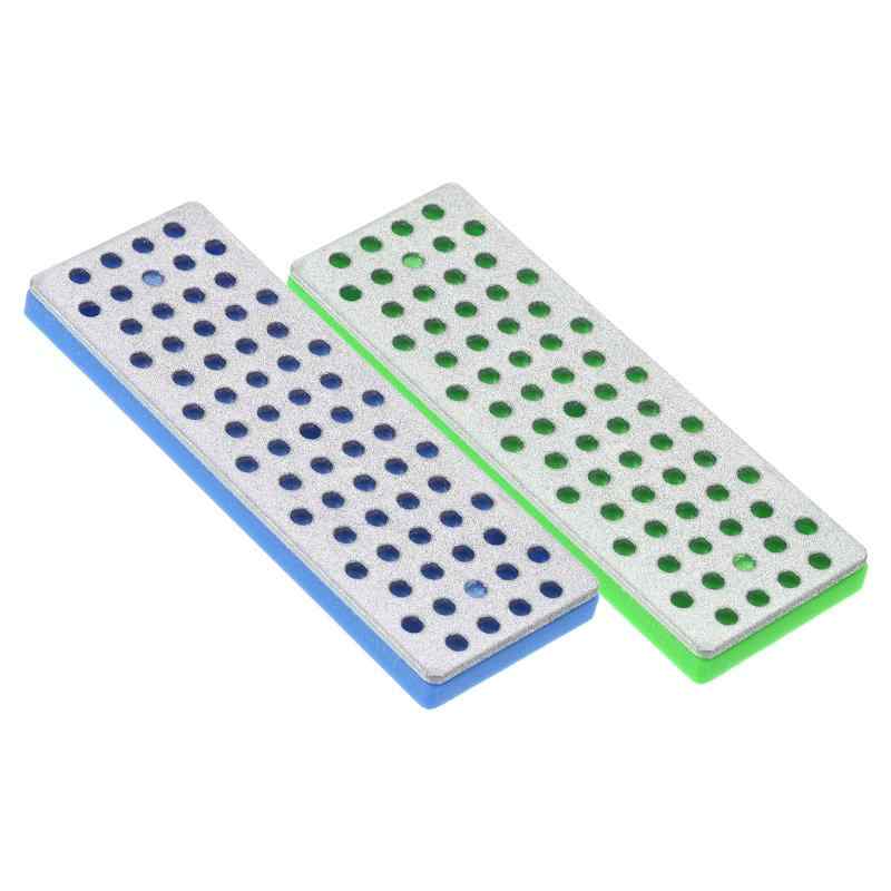 PATIKIL 70 mm 極粗スキースノーボードダイヤモンドストーン 2個 スキーエッジシャープナー ダイヤモン..