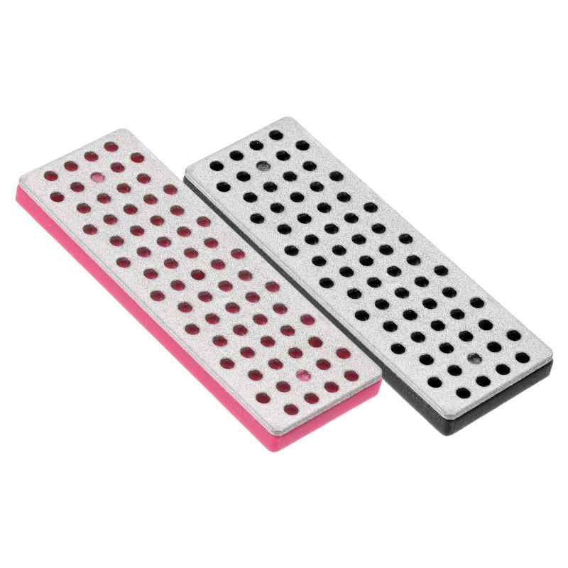 PATIKIL 70 mm 極粗スキースノーボードダイヤモンドストーン 2個 スキーエッジシャープナー ダイヤモン..