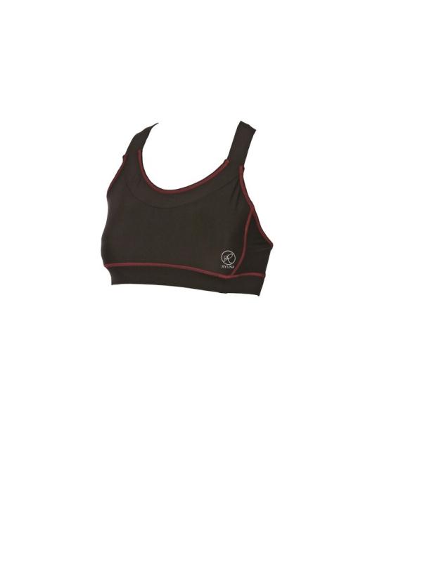 RYUNA（リュウナ）水陸両用スポブラ 無地 ラッシュガードのインに最適 SY271 ブラック M