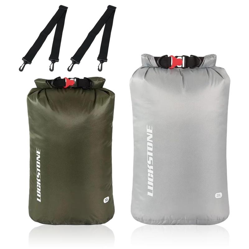 TRAVICE 防水バッグセット サウナ スパ 温泉 銭湯 ジム プール アウトドア キャンプ 海 山 川 登山 旅行 マリンスポーツ 釣り サイクリング ランドリーバッグ 防災バッグ 洗濯 持ち運 びショル