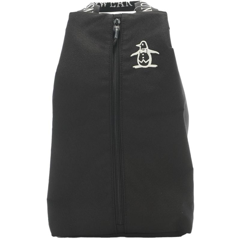 [マンシングウェア] シューズケース ファブリック 靴収納 ハンドル付 ワンポイント ゴルフ MG5SBZ21M