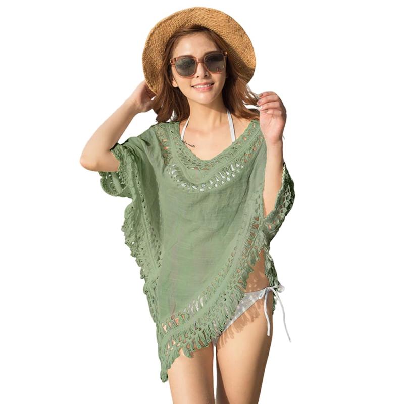 [RAVIR] 【ラヴィール】水着 カバーアップ レディース 体型カバー 水着の上に着る シアートップス オー..