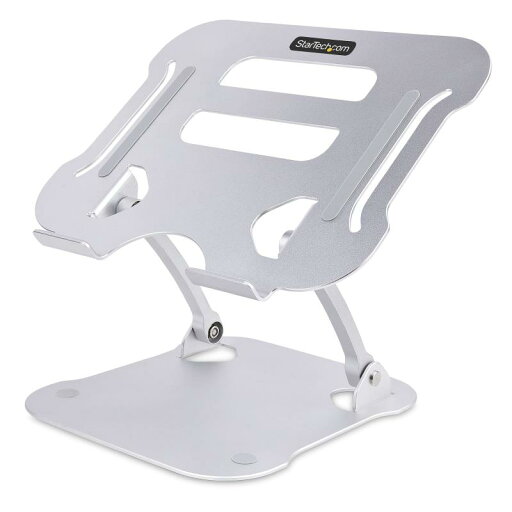 StarTech.com ノートパソコンスタンド/アルミニウム製/耐荷重10kg/折りたたみ式/高さ&角度調整可能/安定性強化/放熱対策/ラップトップ ノートブックPC 台 ADJ-LAPTOP-RISER StarTech.com ノートパソコンスタンド/アルミニウム製/耐荷重10kg/折りたたみ式/高さ&角度調整可能/安定性強化/放熱対策/ラップトップ ノートブックPC 台 ADJ-LAPTOP-RISER