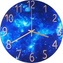 YRO 壁掛け時計 おしゃれ 星空 北欧風 掛け時計 モダン 掛け 時計 壁掛け 子供部屋 勉強部屋 玄関