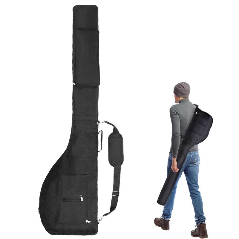 MUFUSHAN ゴルフ クラブケース 大容量 超軽量 ゴルフバッグ 練習用 ナイロン ソフトケース 多機能パー..