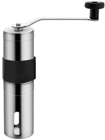 MOPCONY新しい大容量 30g ミニ手動コーヒーグラインダー ステンレススチール製コーヒー豆ハンドクランクポータブルグラインダー 滑り止..