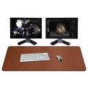 ZORESYN XL XXL 3XL Large Mouse Pads - PU Leather Extended Large Gaming Mousepad Desk Mat - Nonslip Base and Waterproof Desktop