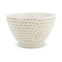 J-kitchens ディナー くらわんか 茶碗 大 φ12x7.6cm 波佐見焼 日本製 粉引カンナ イエロー PNO605990