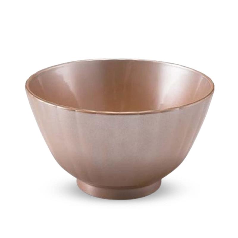 J-kitchens 味噌汁 茶碗 汁椀 煮物椀 φ133mm フラワー お好み 椀 銀透き 6-188-10 日本製