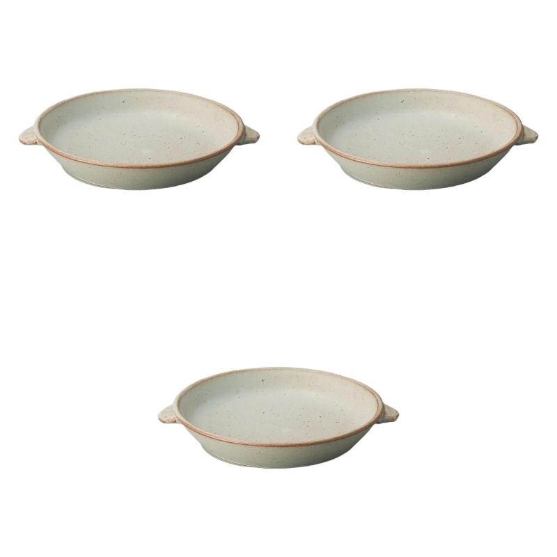 3個セット CORONオーブンディッシュ グレー [ 19.9×16.6×3cm ] | グラタン皿 陶磁器 セトモノホンポ(Se..