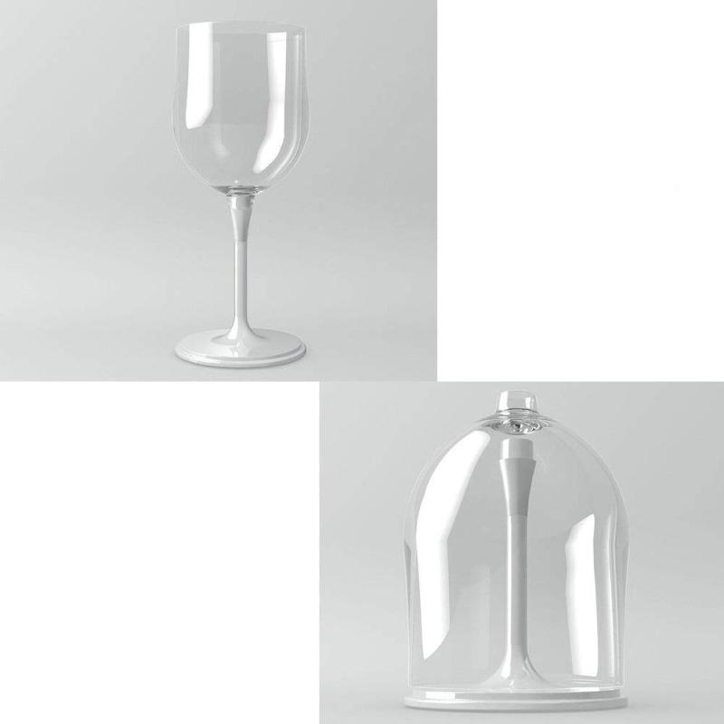 正規品 Outdoor Wine Glass ポリカーボネート製 脱着式ワイングラス ペアセット2個入り