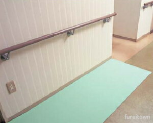 すべり止めマット オーバルリンク ロングタイプL3 300X100cm【カラー:ライトグリーン】 (弘進ゴム)【送料無料】浴室 浴槽内用高齢者 幼児 妊婦さんも...