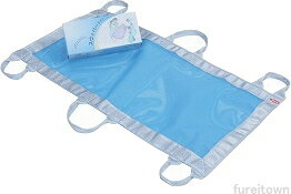 【トランスファー用ネット】入浴用ヘルパーさんネット【スウィーパーライト】419115-00 サイズ/幅45×長さ90cm 入浴介助で身体を移動させるネット【送料無料】419115-00 最大使用者体重80kg 日本製 フットマーク 介護 福祉 サービス 高齢 者 デイ サービス シニア