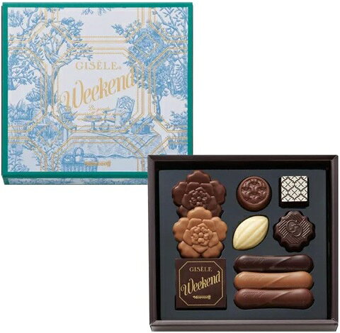 【日時指定可】モロゾフ ジゼル GISELE ウィークエンド 10個入 チョコレート 手提げ袋付き ホワイトデー バレンタイン ギフト お返しの商品画像