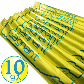 丸二 Gagnant(ガニアン) クエン酸粉末清涼飲料 スティックタイプ10包入り | 粉末 清涼飲料 クエン酸 難消化デキストリン オルニチン グルコサミン コラーゲン ビタミンC ビタミンB2 水分補給 スポーツ スポーツ飲料 熱中症対策 食物繊維 グレープフルーツ風味