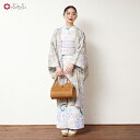 【セール20%オフ】羽織単品「 花とあんみつオパール羽織 」公式 ふりふ フリー サイズ 夏着物 着物 羽織もの アウター 白 ベージュ フェミニン ちりよけ ...