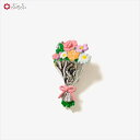【セール10%オフ】Bouquet 帯留公式 ふりふ 帯留 帯どめ 大正ロマン オリジナル 個性的 花 花束 ブーケ モチーフ クラシック アンティーク 風 フ...