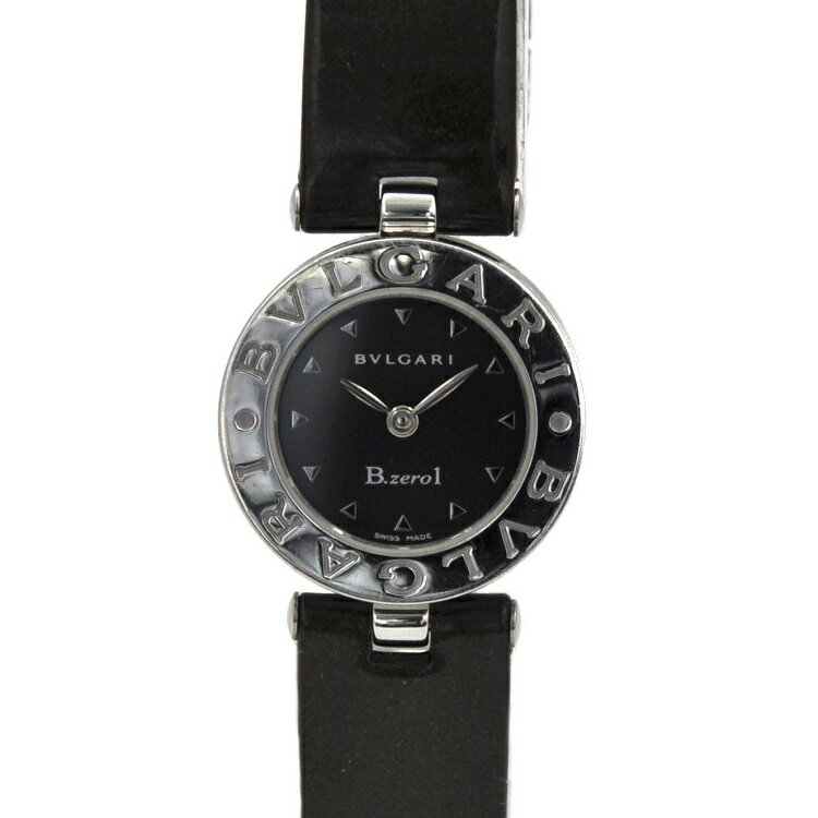 【送料無料】 ブルガリ 腕時計 シルバー ブラック カーキ B-ZERO 1 BZ22S 電池交換済み 可動品 SS エナメル 中古 クオーツ BVLGARI 丸文字盤 ブレスウォッチ レディース 時計 ビーゼロワン シンプル 黒文字盤 人気 レディースウォッチ ロゴ アクセサリー 箱付 本物 鑑定済みのサムネイル