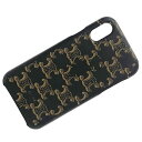 【送料無料】 セリーヌ iPhone ケース ブラック ベージュ トリオンフ F-CS-4129 アイフォン スマホ PVC 中古 CELINE ハードタイプ ...