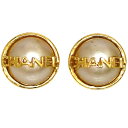 【送料無料】 シャネル イヤリング ゴールド パールホワイト ロゴ GP パール 中古 95A CHANEL ヴィンテージ ジュエリー アクセサリー アクセ ブランドアクセ 定番 人気 ラウンド 丸 大きめ 大ぶり レディース 女性 お洒落 高級感 上品 エレガント ブランド 本物 鑑定済み(4)