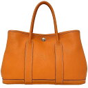 【送料無料】 エルメス ガーデンパーティ TPM オレンジ 美品 トートバッグ レザー ネゴンダ 中古 □M刻印 HERMES ハンドバッグ トート 定番 人気 レディース 女性 シンプル 無地 ホック お洒落 高級感 上品 カジュアル 革 本革 バッグ 鞄 ブランド 本物 鑑定済み(4)