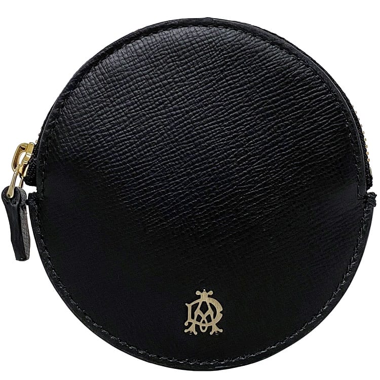 ダンヒル 【送料無料】 ダンヒル コインケース ブラック ゴールド ベルグレイブ 20R2B11M 未使用 小銭入れ レザー Sランク dunhill 美品 ラウンド 丸 ファスナー 黒 定番 人気 ワンポイント ロゴ シンプル 薄型 メンズ お洒落 高級感 上品 スタイリッシュ ブランド 本物 鑑定済み