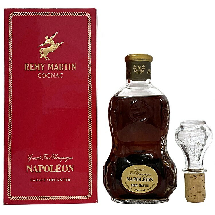 【送料無料】 レミーマルタン ナポレオン カラフェ REMY MARTIN NAPOLEON コニャック 未開封 未開栓 内容量 700ml 酒 洋酒 古酒 コレクション アルコール ブランデー 替え栓付 デキャンタ ヴィンテージ 箱付き 栓 プレゼント 用に 贈り物