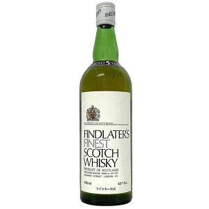 【送料無料】 フィンドレイター スコッチウイスキー FINDLATER'S FINEST SCOTCH WHISKY ウイスキー 未開封 未開栓 内容量 750ml アルコール度数 43％ 43度 スコットランド お酒 酒 洋酒 古酒 コレクション アルコール 記念日 誕生日 贈り物 ご褒美 人気 グリーンボトル