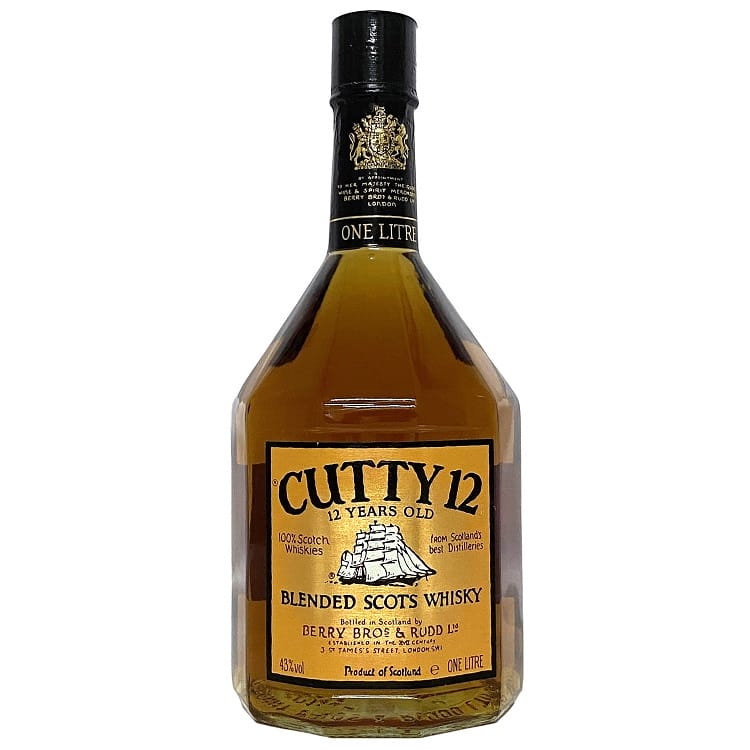  カティサーク 12年 CUTTY 12 BLENDED SCOTS WHISKY ウイスキー 未開封 未開栓 内容量 1000ml アルコール度数 43％ 43度 12 Years Old スコットランド 酒 お酒 洋酒 古酒 アルコール イベント 人気 プレゼント 贈り物 ギフト 記念日 誕生日 ご褒美