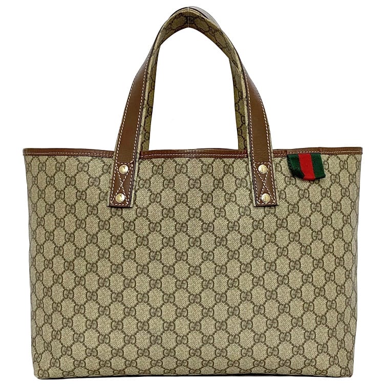 【送料無料】 グッチ トートバッグ ベージュ シェリー GGスプリーム 211134 f-20215 美品 PVC レザー 中古 GUCCI ヴィンテージ 大容量 軽い a4 書類 肩掛け 定番 人気 女性 レディース 通勤 通学 ビジネス 仕事 革 本革 レトロ トート 高級感 上品 ブランド 本物 鑑定済み