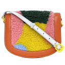 【送料無料】 ステラマッカートニー ショルダーバッグ ec-21363 オレンジ マルチカラー キッズ 美品 レザー 中古 STELLA McCARTNEY フ...