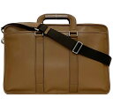 【送料無料】 コーチ ブリーフケース ec-21918 ブラウン F70662 美品 書類バッグ レザー 中古 COACH 2way ファスナー クロスボディ ...