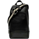 【送料無料】 バリー ボディバッグ ec-22409 ブラック THORP 380 美品 レザー 中古 BALLY シンプル 黒 クロスボディ ショルダーバッグ...