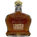 【送料無料】 クラウンロイヤル リミテッド エディション ウイスキー 未開封 未開栓 内容量 750ml アルコール度数 40度 酒 CROWN ROYAL L...