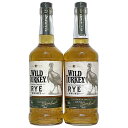 【送料無料】 ワイルドターキー ライ 2本セット WILD TURKEY RYE ウイスキー 未開封 未開栓 内容量 700ml アルコール度数 40.5度 酒...