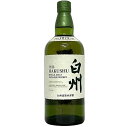 【送料無料】 白州 サントリー ウイスキー 未開封 未開栓 内容量 700ml アルコール度数 43度 酒 ジャパニーズウイスキー SANTORY THE HA...
